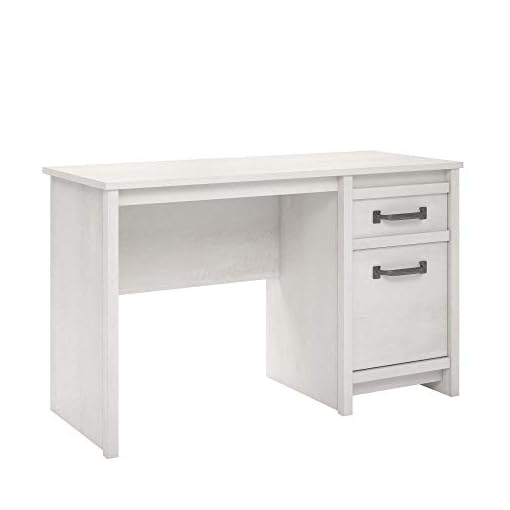 Bassinger Computer Desk N/A / Ivory Oak Beachfront Decor