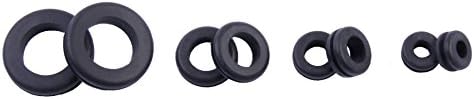 Gardner Bender GHG-AST Assorted Electrical Hole Grommets, ¼, ⅜, ¾ Inside Diameter, Vinyl Wire Protection, 5