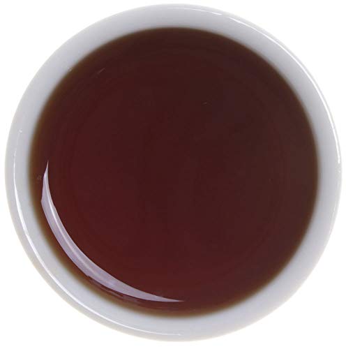 AURESA Schwarztee Königlicher Cassis im Glas | Tee Mischung - 100g | Wiederverwendbare Glasflasche mit Korkverschluss – Bild 4
