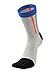 Men's Cotton 5 Finger Toe Socks Athletic Wicking Grip Crew Quarter Colored 8 Pack Size 9-12