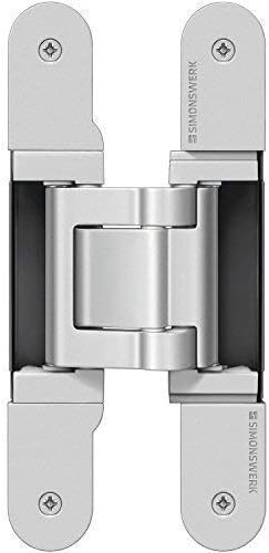 GedotecDoor Hinge Tectus Te 541 3D Fvz, Simonswerk, for Non-Rebated Doors Bis 100 kg with Flächenversetztem Zargenspiegel | Brand Quality for Your Living Area