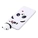 DAMONDY Galaxy S8 Case,3D Cute Cartoon Animals Pattern Soft Silicone Gel Slim Design Rubber Thin Protective Cover Phone Case for Samsung Galaxy S8 (2017)-White Panda