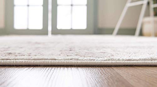 Unique Loom Sofia Collection Area Rug - Casino (7' 10" x 11' Rectangle, Beige/ Tan) - Image 5