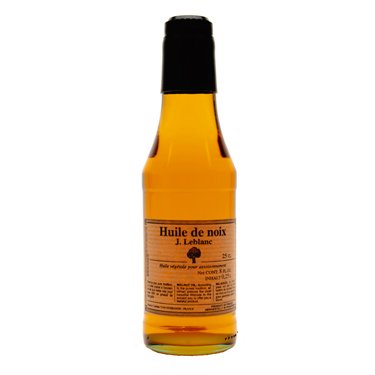 Jean LeBlanc French Walnut Oil Stone Mill cold pressed 16 fl oz - Thumbnail 2