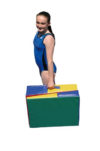 Tumbl Trak Folding Cheese Mat, Primary Rainbow, 4 ft x 18 in x 8 in