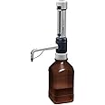 Scilogex SCI-Spense Bottletop Chemical Dispenser, Adjustable Volume, Fully Autoclavable, with Bottle Neck Adaptors, 5-50ml Volume