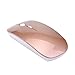 Cywulin Rechargeable Slim Silent Mouse Wireless Mouse Gaming Mouse for PC Laptop Games GD for Desktop, Laptop, PC, Pro Noteboook, (Rose Gold)thumb 2
