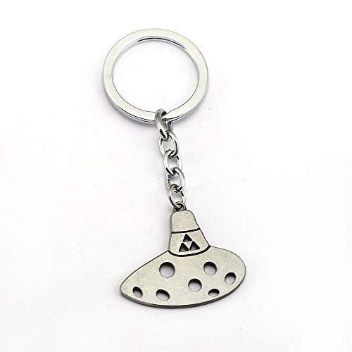 Algol - The Legend of Zelda Keychain Ocarina of Time Key Ring Holder Metal Car Chaveiro Key Chain Pendant Game Jewelry