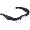 YOCTOSUN-Rechargeable-Head-Magnifier-Glasses-Eyeglasses-Magnifier-with-2-LED-Lights-and-Detachable-Lenses-15X-25X-35X5X-Best-Magnifying-Glasses-for-Reading-and-Hobby