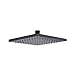 KES Rain Shower Head SUS304 Stainless Steel 8-Inch Rainfall Square Fixed Showerhead Metal Swivel Ball Adjustable Oil Rubbed Bronze,J213S8-ORB