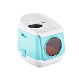 Self Cleaning Cat Litter Box，Anti-Splashing and