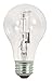 Satco S2404 72 Watt (100 Watt) 1490 Lumens A19 Halogen Warm White 3000K Clear Light Bulb, 2-Pack
