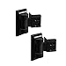 Boerboel Standard Wrap Gate Hinge 73014302 Black(2 Pack)
