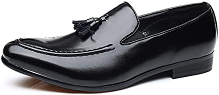 Amazon.com | FOWT Men Stylish Round Toe Slip On Comfortable  display picture 1
