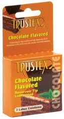Trustex Flavored Condoms 3 Pack - Chocolate