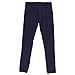 French Toast Big Girls' Lace Trim Legging, Navy, L (10/12)
