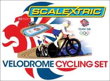 scalextric velodrome cycling set