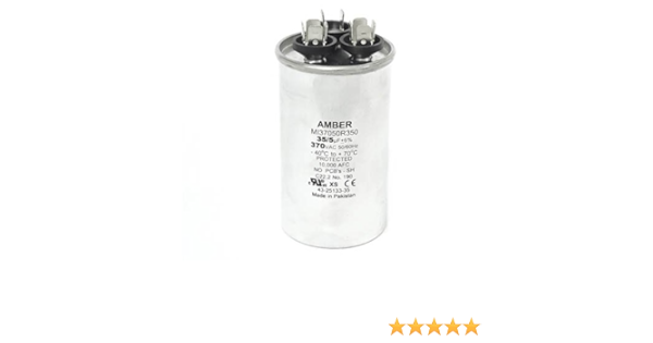 43 101665 44 Weather King Oem Round Replacement Dual Run Capacitor 35 5 Uf Mfd 370 Volt Hvac Controls Amazon Com Industrial Scientific