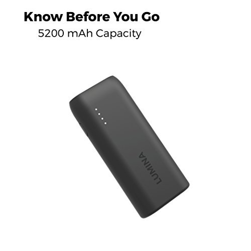 image for Lumina 5200 mAh Ultra Compact Portable Charger External Battery Power 