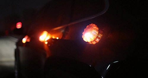 Boli LED Road Flares Emergency Disc Roadside Safety Light Flashing Road Beacon for Car Truck Boat with Storage Bag (Pack of 3) - Thumbnail 4