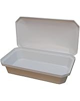 Pet Memory Shop Economy Pet Casket - Choose Color - Burial Casket By America's #1 Pet Coffin for Dogs, Cats, and Other Animals (Small, White)