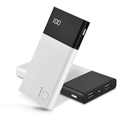 Morui AchhaGo 10000mAh Li-Polymer Power Bank (White/Black) (10K Power Bank)