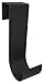 MIDE Products 110B-2 Aluminum Pool Accessory Hooks Pair, Fits 3/4-Inch to 1-1/8-Inch Wide Fences, 10-Inch Long, Black