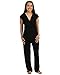 Kindred Bravely Davy Ultra Soft Maternity & Nursing Pajamas Sleepwear Set (Black, Medium)