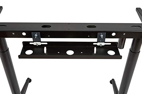 ApexDesk Vortex Series 24" Cable Management Tray - Compatible Only with The Vortex Series M Edition 48" Standing Desk (Black)