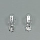 Moonrays 95529 Wedge Base Light Bulbs, Clear, 18-watt, 4-Pack