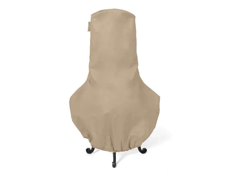 Photo 1 of Covermates Chiminea Cover - Light Weight Material, Weather Resistant, Elastic Hem, Grill and Heating, 24DIAMETER x 40H, Classic Tan