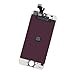 cellphoneage White for iPhone 5 5G LCD Replacement screen Display Glass Touch Screen Digitizer Assembly kit with Free screen protector (White)