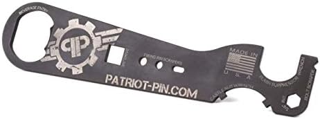 Patriot Pin Castle Nut Wrench - Spanner Wrench & Carbon Scraper