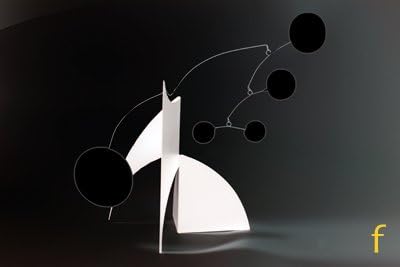 ULTRA COOL MODERN ART STABILE - KINETIC MOBILE FOR DESKTOP - MID CENTURY