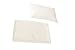 ZG-Home Queen Memory Foam Velvet Cover Pain Sleeping, Cervical Neck Support for Back and Side Sleepers Orthopedic Contour Pillow (19”x29”), Standard White