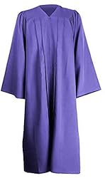 GraduationMall Unisex Matte Graduation Gown for