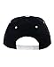 NYFASHION101 Plain Blank Flat Bill Adjustable Snapback Cap Hat -Black/White