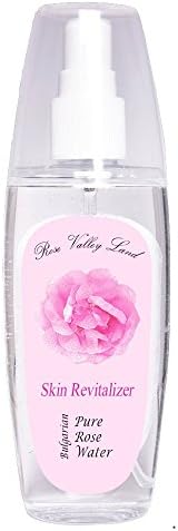 Rose Valley Land Rose Water / Hydrosol Spray is Natural Skin Revitalizer,100% pure therapeutic grade -100 ml