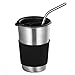 Stainless Steel Straws Set of 8, Alotpower Ultra Long 10.5'' Drinking Metal Straws for 20 30oz Stainless Tumblers Rumblers Cold Beverage