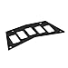 STVMotorsports Custom Black Aluminum Dash Panel for Polaris RZR XP 900 800 S570 with 5 Switch Slots (no switches Included)