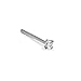 316L Surgical Steel Nose Stud Ring 2mm Round CZ 18G CHOOSE YOUR STYLE