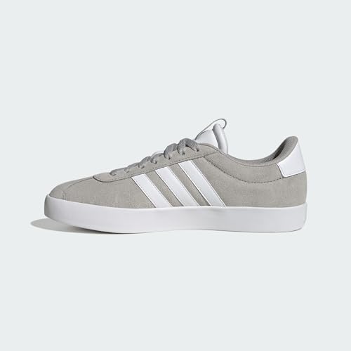 Donna Vl Court 3.0 Shoes, Grey Two / Cloud White / Silver Metallic, 44 EU
