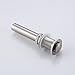 KES Pop Up Drain Stopper for Bathroom Vessel Vanity Sink Without Overflow, Brushed Nickel S2007D-BN
