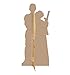 Cardboard People Luke & Leia Life Size Cardboard Cutout Standup - Star Wars 40th Anniversary