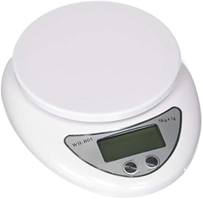 Luckystone Wh B05 Electronic Digital Kitchen Food Scale 5000 G 1 G White Amazon Sg Home