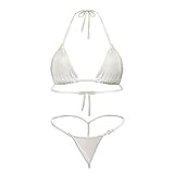 SS Queen Women's Halterneck Top and Sexy G-String Set