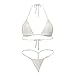 SS Queen Women's Halterneck Top and Sexy G-String Set