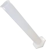 Othmro 250ml Plastic Measuring Cylinder Graduated PP Transparent Lab Kitchen view 5