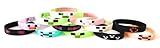 Mining Pixelated Glow in the Dark Bracelets Kids Birthday Party Favors (12 pack)