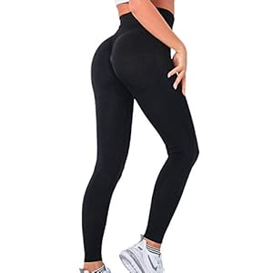 SLIMBELLE® Vrouwen Scrunch Butt Push Up Gym Leggings Hoge Taille TIK Tok Legging Booty Lift Naadloze Yoga Broek…